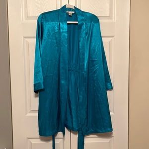 Morgan Taylor satin robe